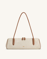 Nova Shoulder Bag - Brown Canvas