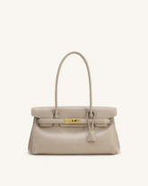 Yara Shoulder Bag - Gray Apricot