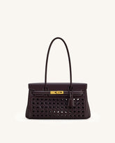 Yara Shoulder Bag - Dark Red