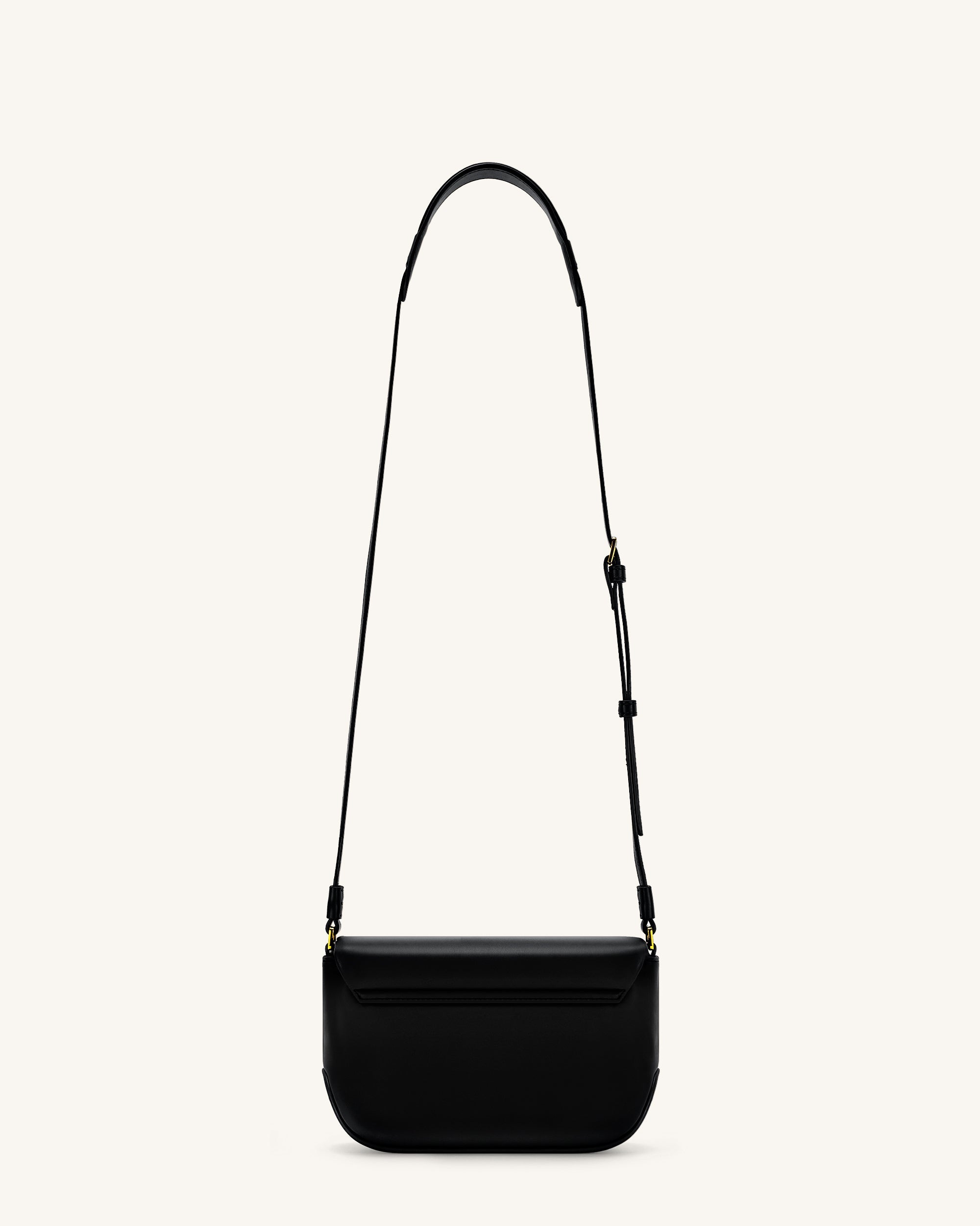 Debby Flap Crossbody  Bag - Black