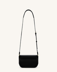 Debby Flap Crossbody  Bag - Black