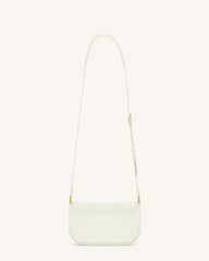 Debby Flap Crossbody  Bag - White