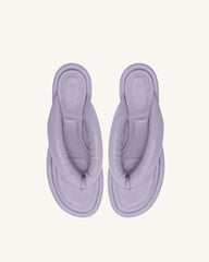 Talia Puffed Sandal - Purple