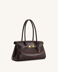Yara Shoulder Bag - Dark Brown