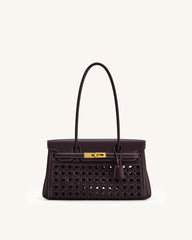 Yara Shoulder Bag - Dark Red