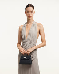 Elise Top Handle Bag - Black