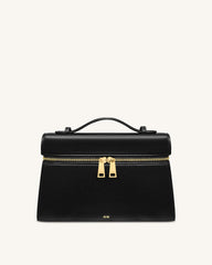 Thea Large Top Handle Bag - Black