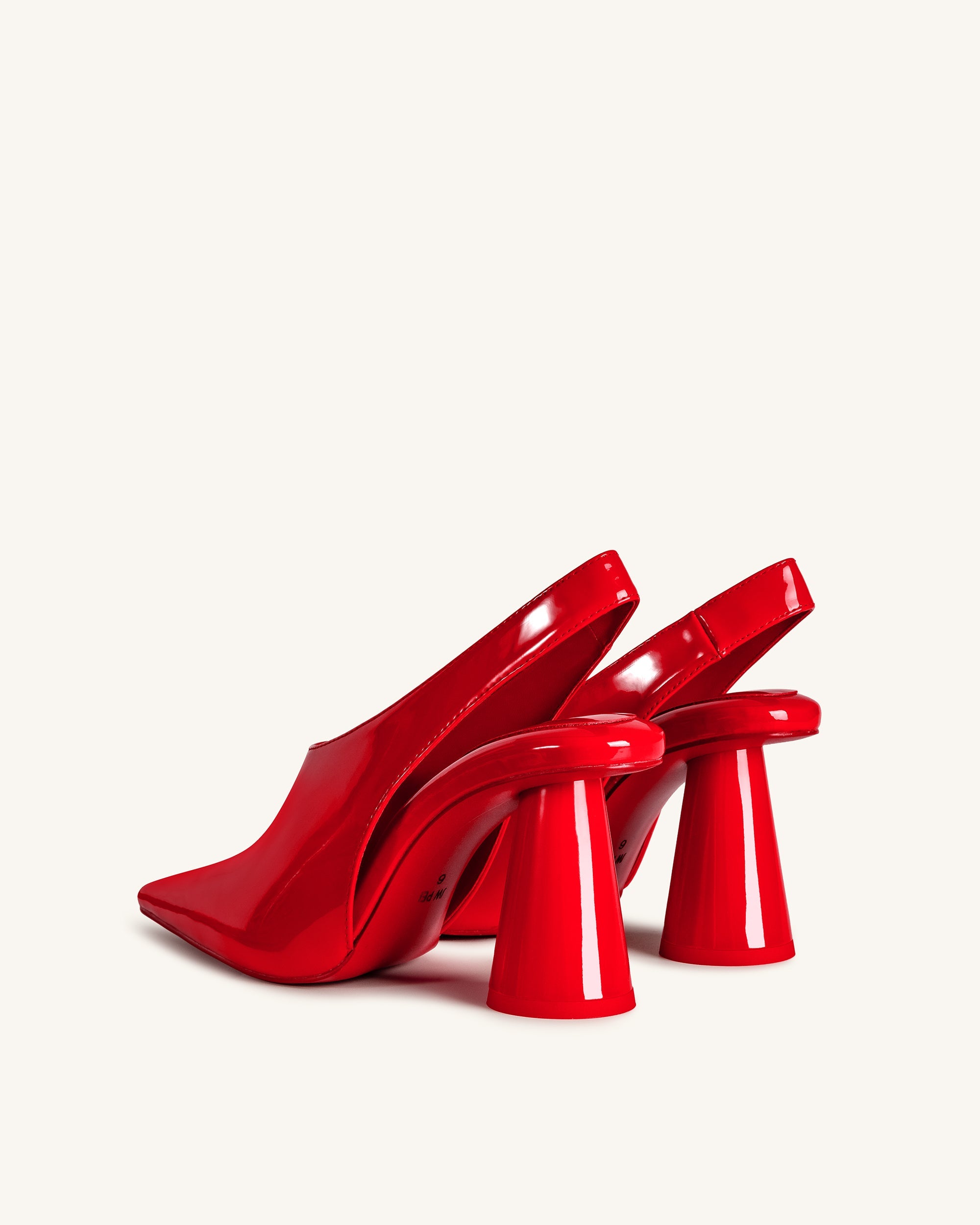Vivovr High Heel Pumps - Red