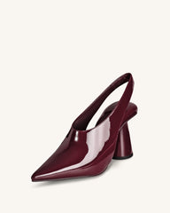 Vivovr High Heel Pumps - Burgundy