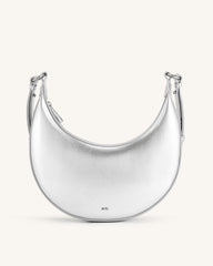 Carly Medium Shoulder Bag - Silver