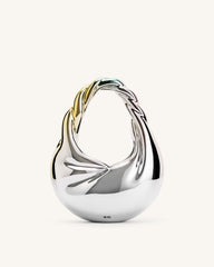 Willow Twist Crescent Top Handle Bag - Multicolor