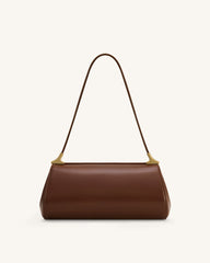Eloise Shoulder Bag - Deep Brown