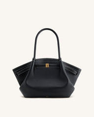 Hana Medium Tote Bag - Black