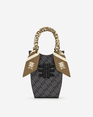 FEI Faux Silk Twill Scarf - Brown