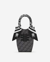 FEI Faux Silk Twill Scarf - Black