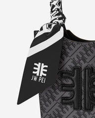 FEI Faux Silk Twill Scarf - Black
