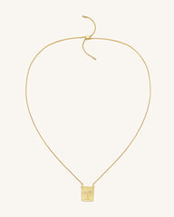 Zodiac Pendant Necklace - 18ct Gold Plated